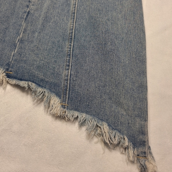 Cider Strapless Denim Dress - Picture 12 of 16